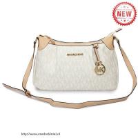 michael kors jet set logo medium wit schoudertas Online Nederland niq1m855